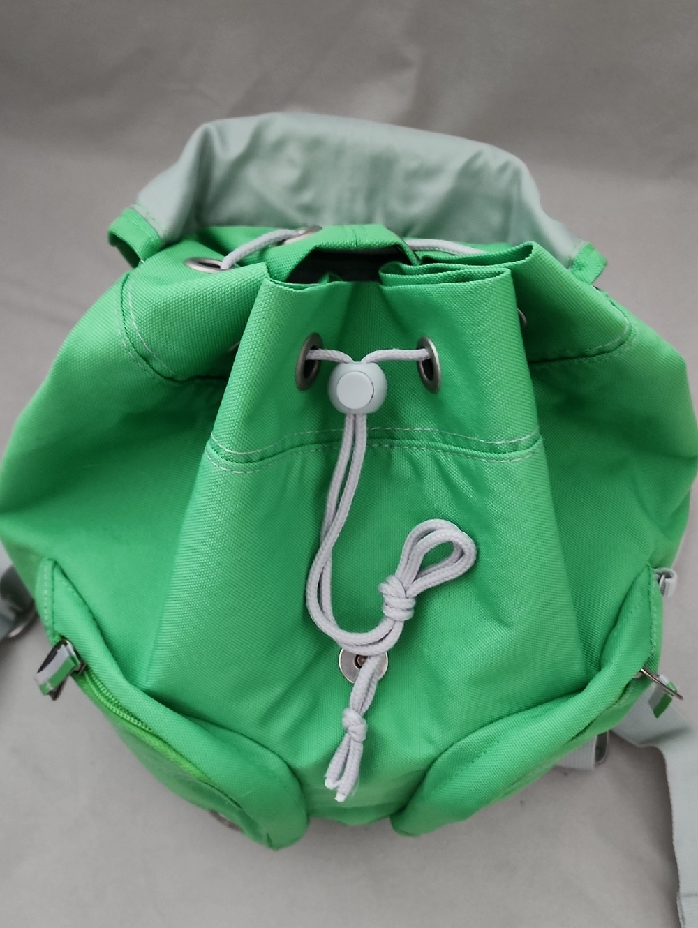 Vintage Nike Green Canvas Backpack with Front Pockets - Picture 4 of 15